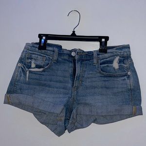 Boyfriend jean shorts